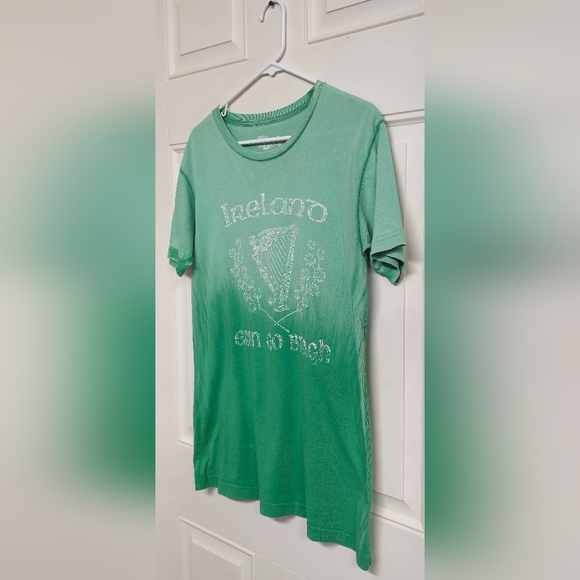 UNISEX Size Medium Green ๐ Ireland ๐ฎ๐ช Erin Go Brah Tee-shirt. - Picture 2 of 5